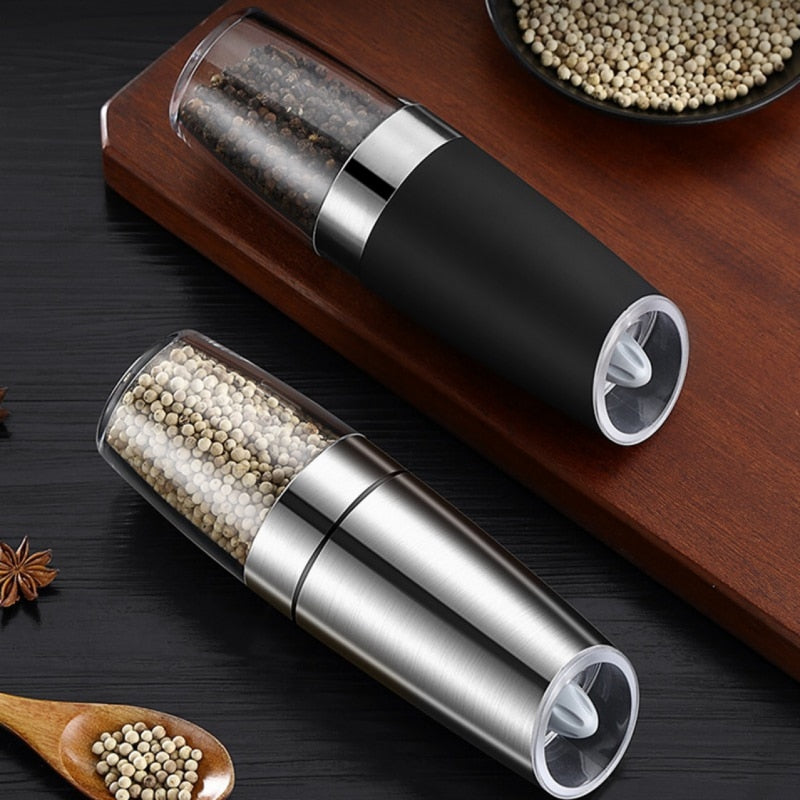 Electric Salt and Pepper Grinders Stainless Steel Automatic